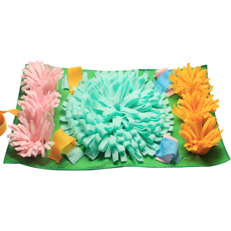 Colorful 3D Snuffle Mat for Happy Dogs