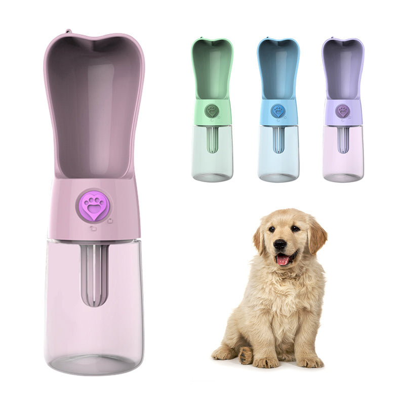 Portable Pet Water Bottle for Walks and Travel