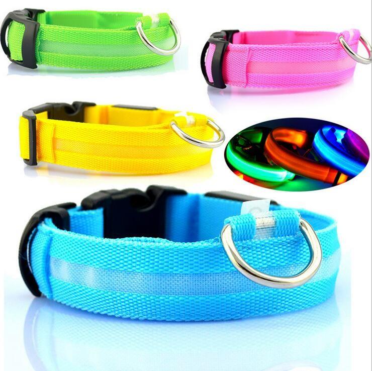 LED Safety Collar for Night Dog Walks