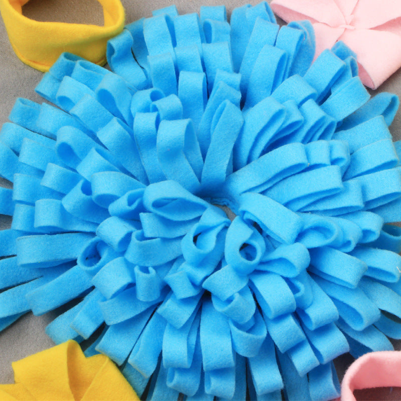Colorful 3D Snuffle Mat for Happy Dogs