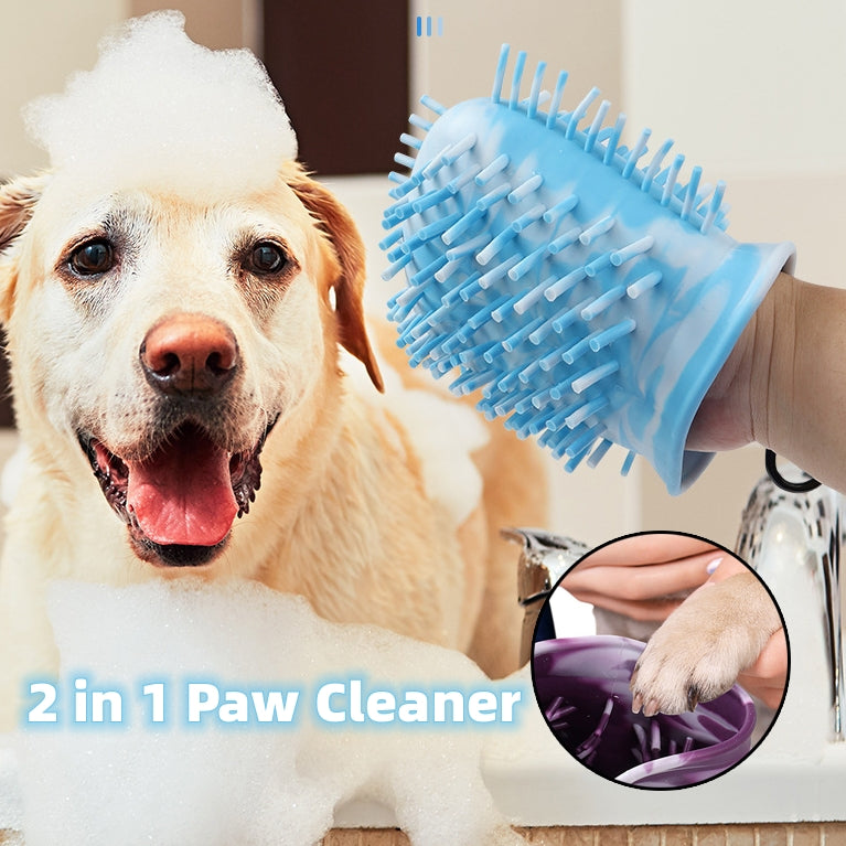 2-in-1 Dog Paw Cleaner Cup for Easy Washing