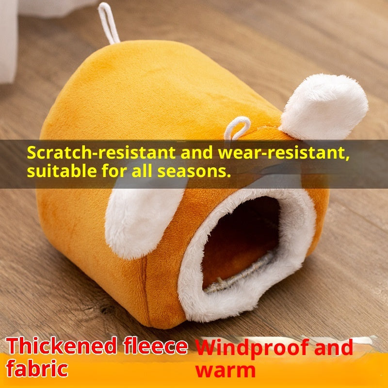 Cozy Warm Nest Bed for Small Pets