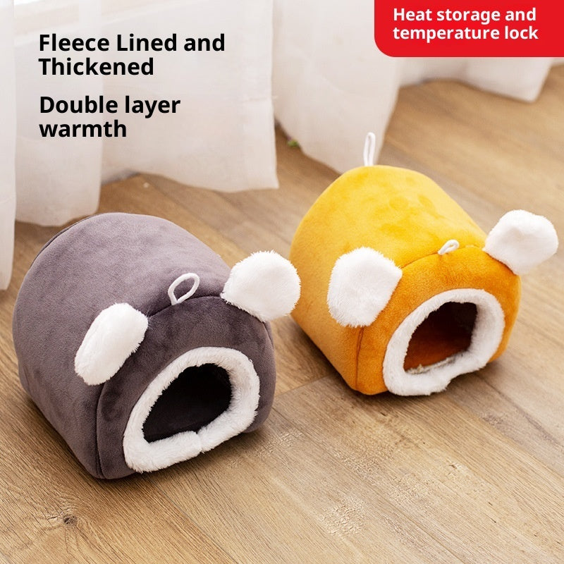 Cozy Warm Nest Bed for Small Pets